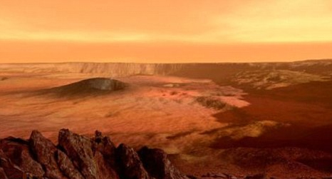 欧探测器发现最新证据:火星上曾一片汪洋(图)