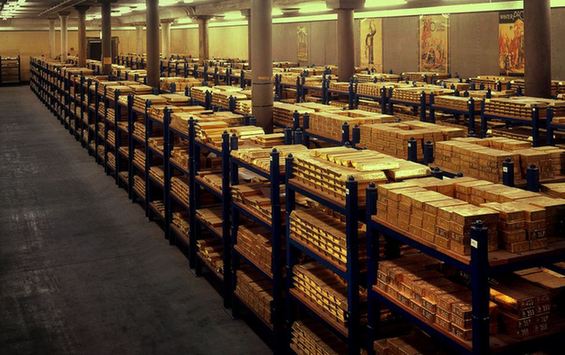 伦敦地下金库藏金4600吨 大门钥匙近1米长
