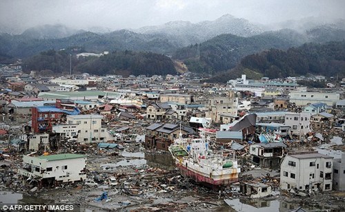 日本海啸2500万吨残骸或后年漂至北美(图)