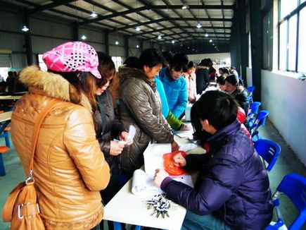 安徽宏宇五洲医用器材有限公司招工现场火爆