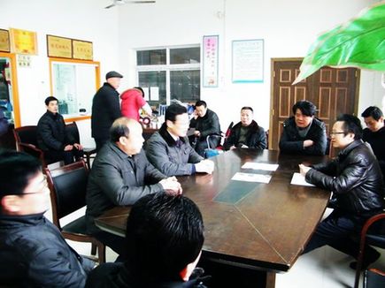 安徽省太湖县领导到经济开发区企业调研