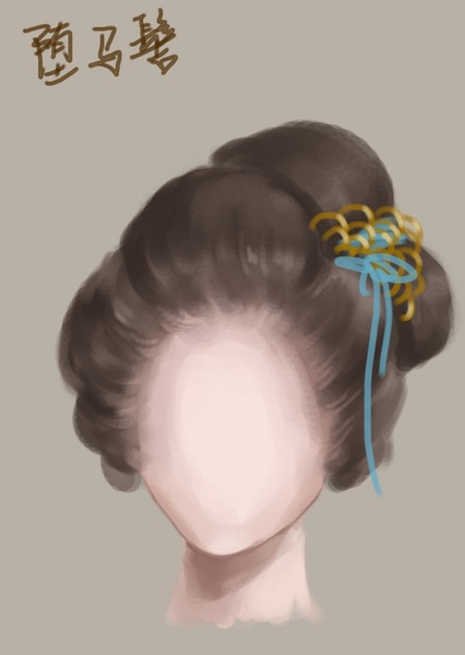 华美别致！图解中国古代女子发型（组图）