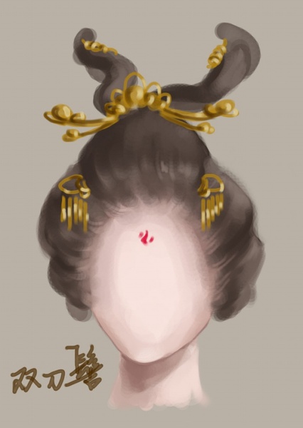 华美别致！图解中国古代女子发型（组图）