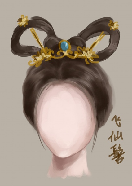 华美别致！图解中国古代女子发型（组图）