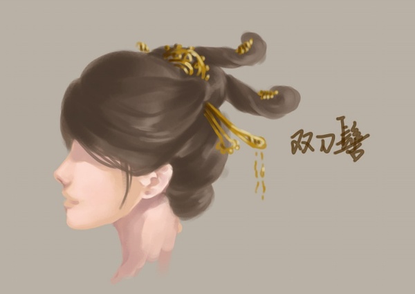 华美别致！图解中国古代女子发型（组图）
