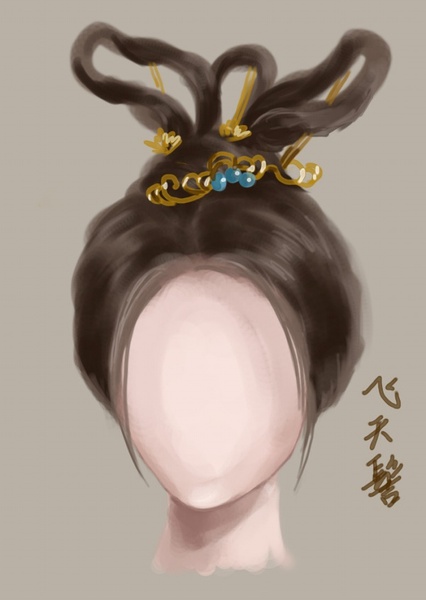 华美别致!图解中国古代女子发型(组图)