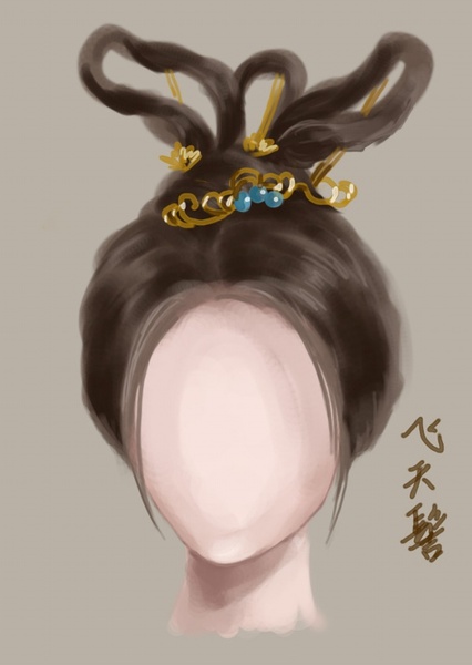 华美别致！图解中国古代女子发型（组图）