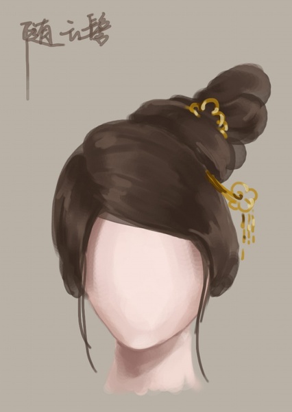 华美别致！图解中国古代女子发型（组图）