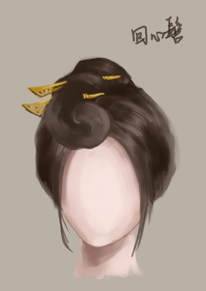 华美别致！图解中国古代女子发型（组图）