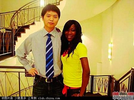 非洲姑娘争抢嫁给中国男人