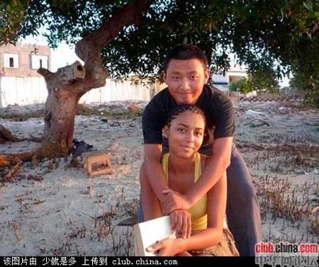 非洲姑娘争抢嫁给中国男人