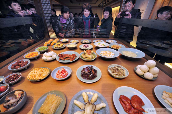中国杭帮菜博物馆杭州开馆 品尝正宗杭州味道