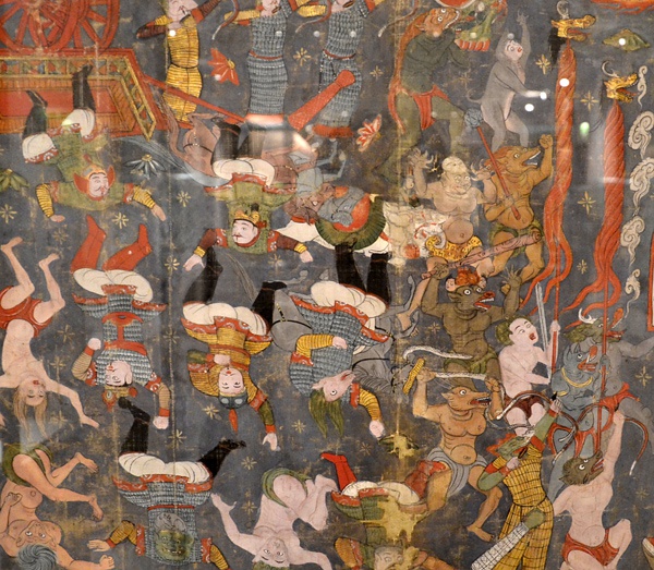 古人很严肃的画 现在看起来很有喜感