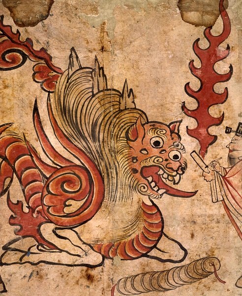 古人很严肃的画 现在看起来很有喜感