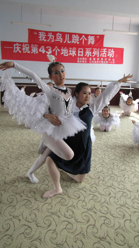 盘锦黑嘴鸥保护协会八个专题活动庆祝地球日