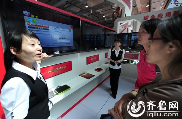 山东广电网络参展信博会 智能云电视平台精彩