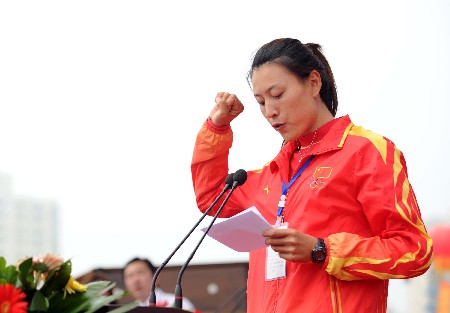 2012中国沂河文化体育旅游节暨首届中国帆板大奖赛在山东临沂盛大开幕