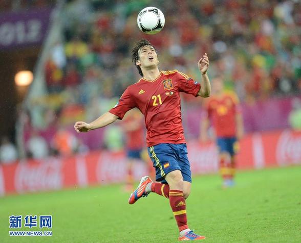 欧锦赛：西班牙4比0战胜爱尔兰