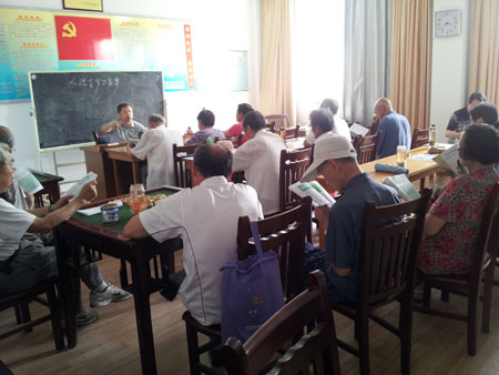 肥东店埠镇老年学校乐趣多