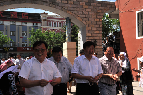 哈尔滨市委副书记、市长宋希斌在青河县考察调研