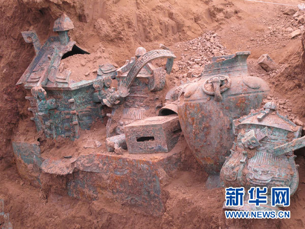 陕西出土近三千年前“禁酒器”(组图)