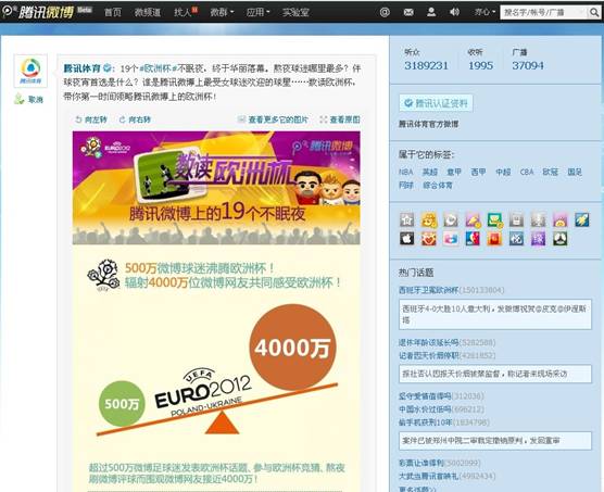 趣读欧洲杯:10个熬夜球迷中就有1个是广东的