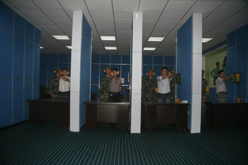 西北基层武装部首个现代化训练基地在白碱滩诞生