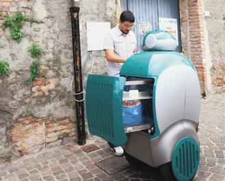 意大利研发垃圾车机器人 电话预约可上门回收
