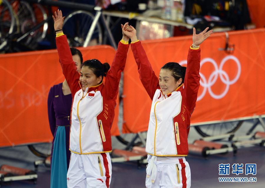 自行车女团金牌得而复失 张继科乒乓男单夺冠