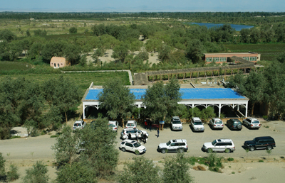 塔河两岸景如画 瀚海胡杨醉游人