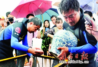 “南澳Ⅰ号”第三轮打捞结束 古沉船原址保存