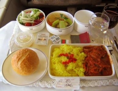 飞机餐也美味 实拍各国航空公司美味飞机餐