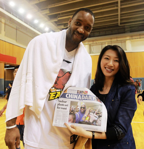 nba球星麦迪抵青开启新征程