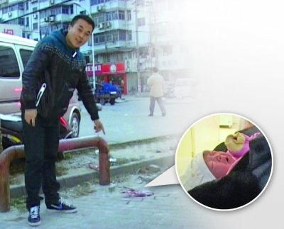 男婴一丝不挂被弃路边 的哥果断掉头救下刚出生娃
