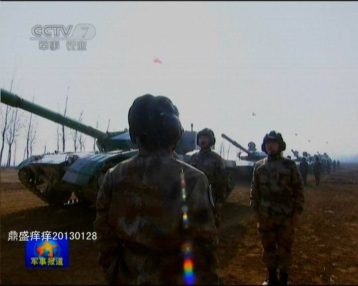成群出动：解放军精锐96改主战坦克部队曝光