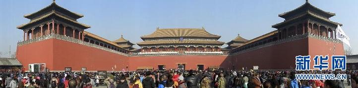 春节长假各地景区迎人潮