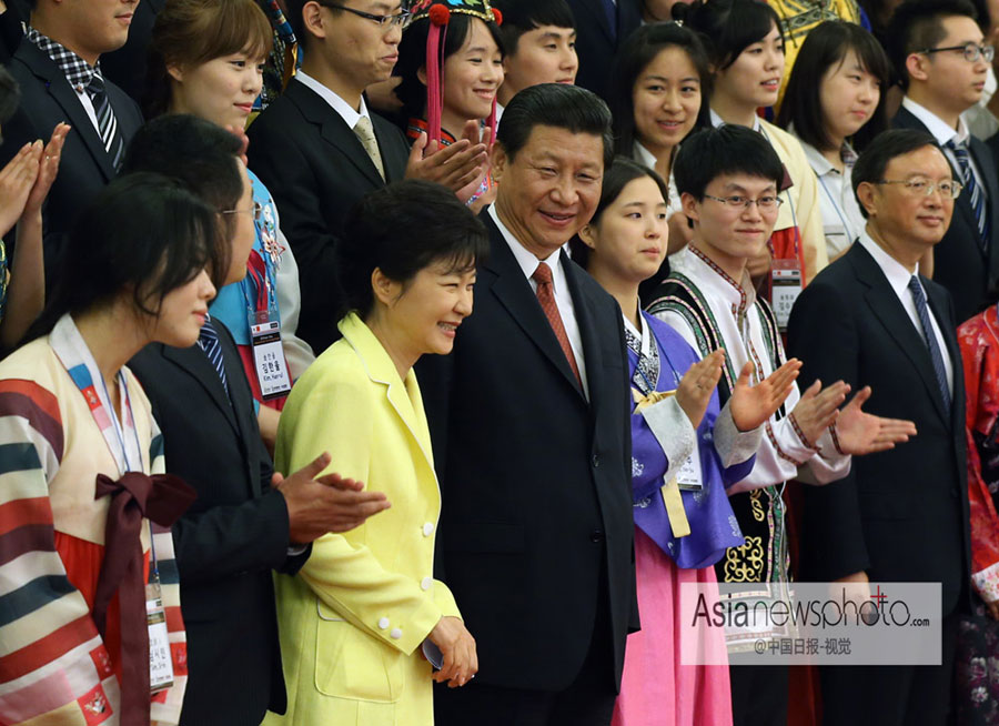 中国日报一周图片精选（6月22日—28日）：韩国首位女总统访华