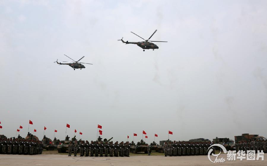 高清：中俄联合军演中方27日起向演习地域投送兵力