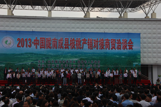 甘肃陇南成县利用网络新媒体推介做强核桃产业 促进农民增收
