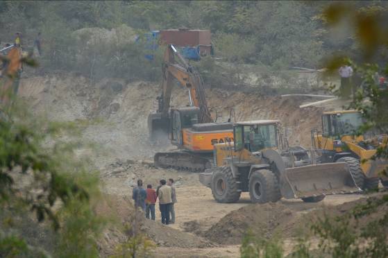 河北武安一矿区房屋塌陷16人下落不明