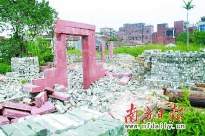 东莞清代名园道生园被拆 当地四大名园仅剩可园