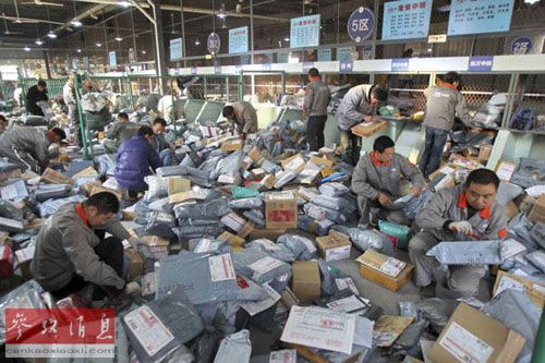 外媒：中国网购市场火爆 惠及印韩企业