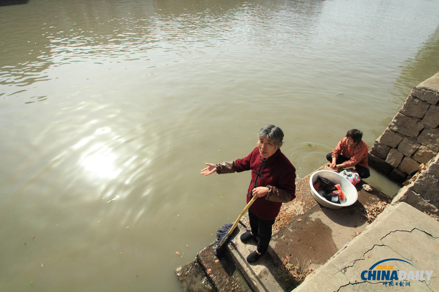 浙江绍兴:美丽环城河 变身泥浆河[2]