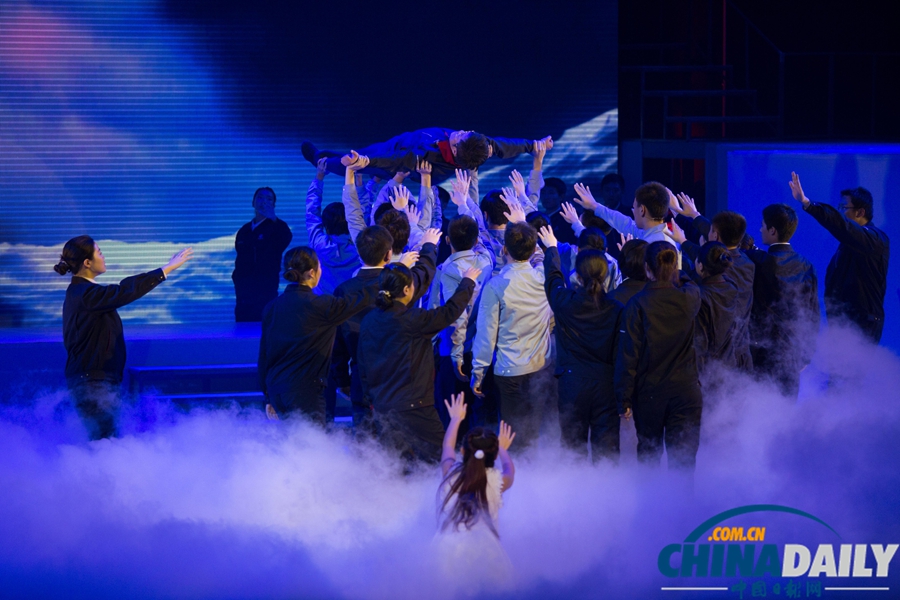 音乐剧《罗阳》北航上演 纪念罗阳逝世一周年