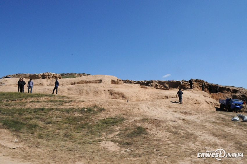 陕西：史前中国第一大城现祭坛遗址