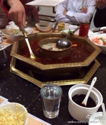 米歇尔成都宽窄巷吃火锅 菜单曝光