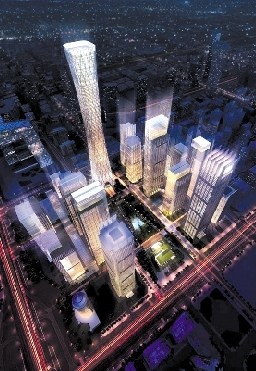 揭秘“京城第一高楼”设计 中国尊点睛CBD