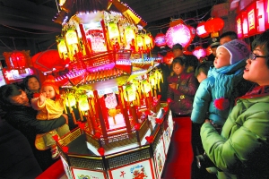 社区灯会喜闹元宵