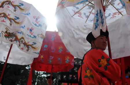 北京日坛祭日典仪中断160余年后恢复