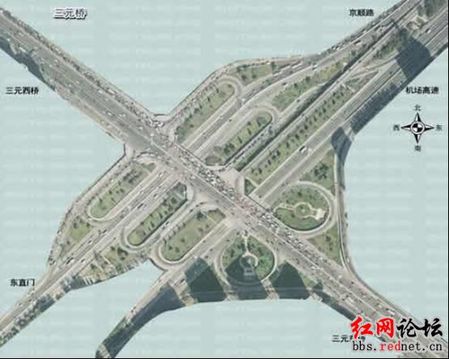 北京西直门桥被戏称为“第九奇迹”谁上谁迷糊